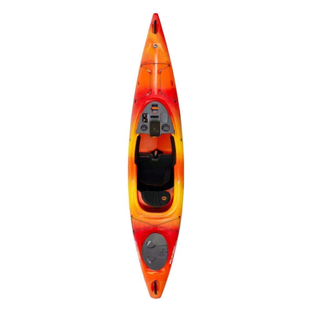 WILDERNESS SYSTEMS - Pungo 125 Recreational Kayak - Orange - 9731079054 - TOP