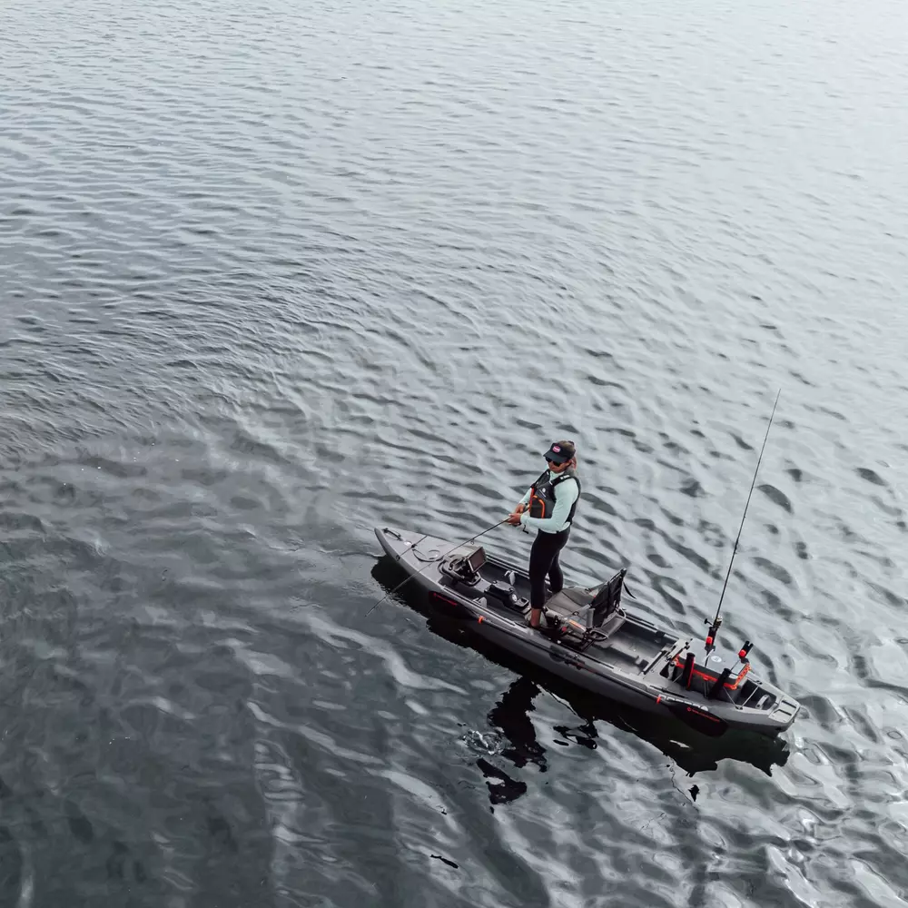 WILDERNESS SYSTEMS - Radar 135 Fishing Kayak - Aqua - 9750907192 - LIFE STYLE 3