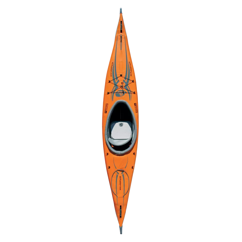 ADVANCED ELEMENTS - AirFusion™ Evo Kayak with Pump - Orange - AE1042-O-P - TOP