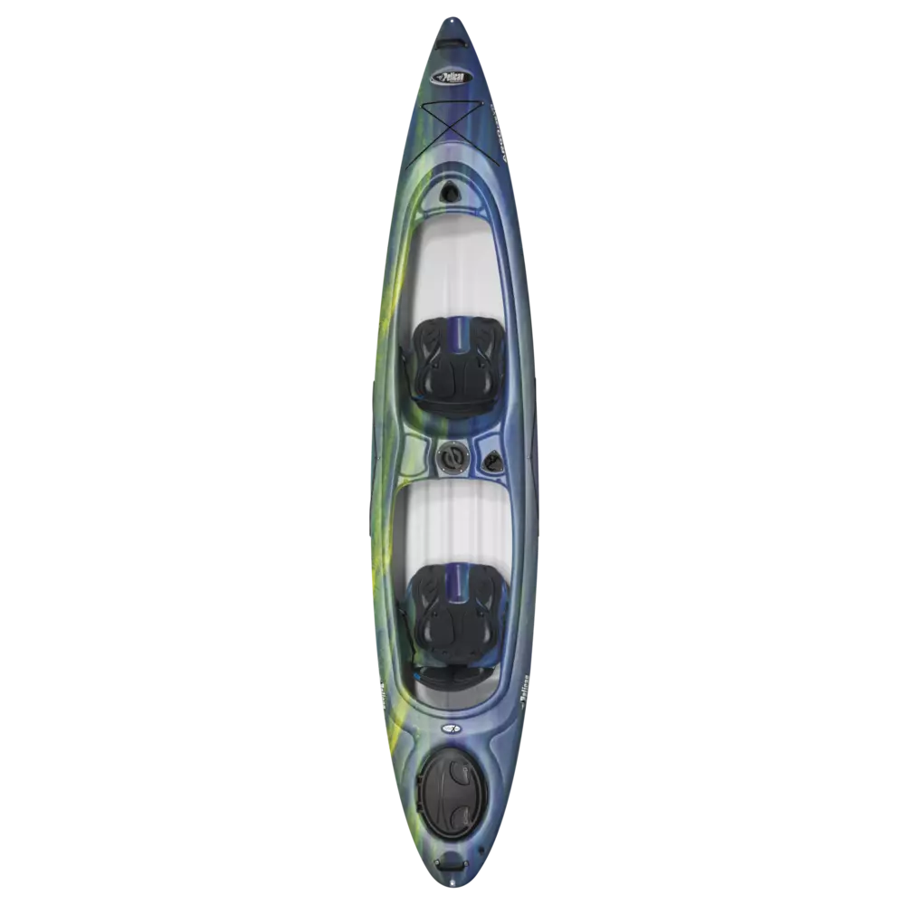 PELICAN - Argo 136XP Tandem Kayak - Blue - KCP14P305-00 - TOP