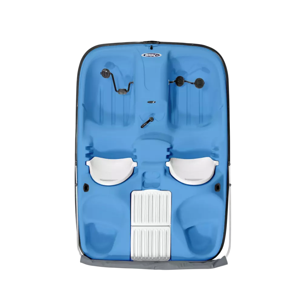 PELICAN - Monaco DLX Angler Pedal Boat - Blue - HHA25P203-00 - TOP