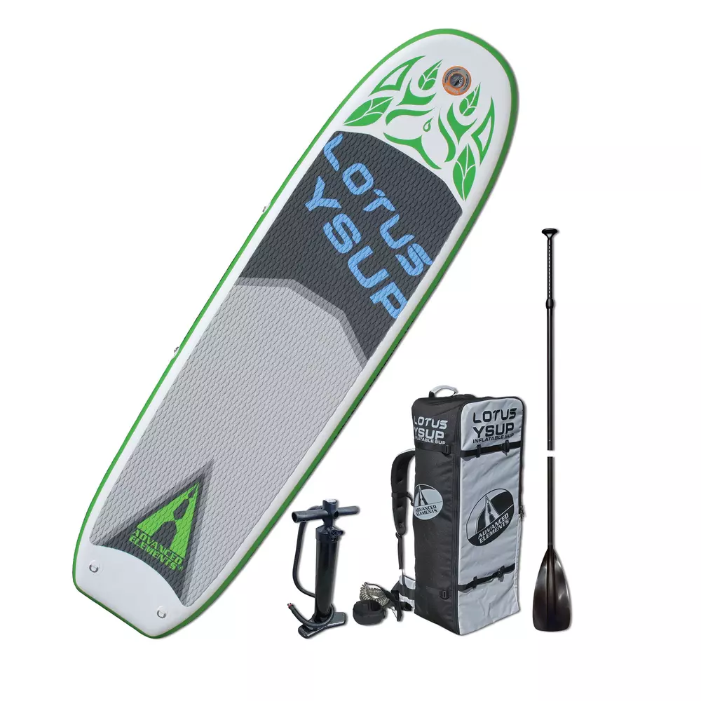 ADVANCED ELEMENTS - Lotus YSUP Inflatable Yoga Board - White - AE1062-G - ISO 