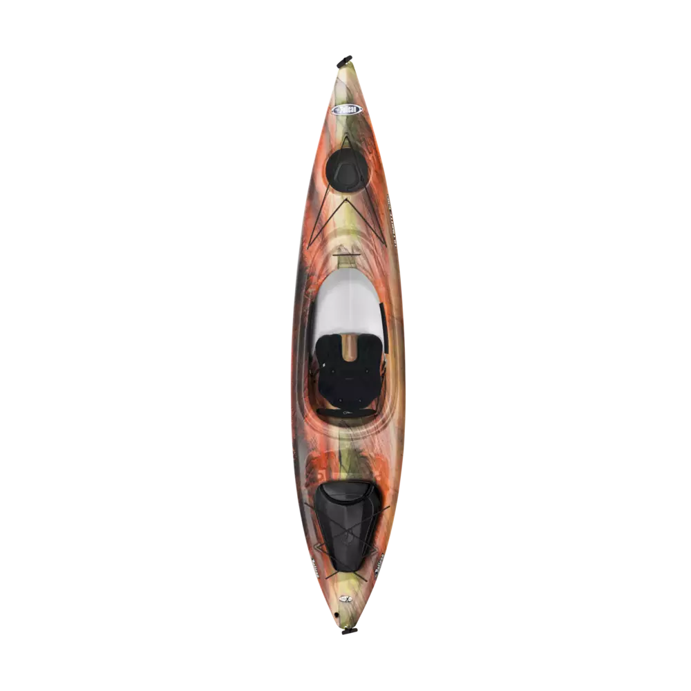 PELICAN - Ultimate 120X EXO Recreational Kayak - Discontinued color/model - Grey - KYF12P203 - TOP
