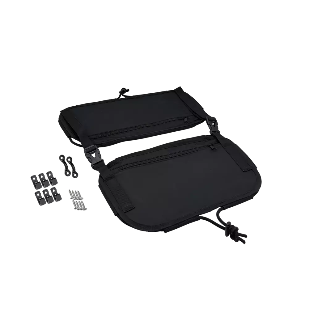 PELICAN - Black Ripstop Double Rear Bag with Black Bungee Cord -  - PS3231-00 - ISO