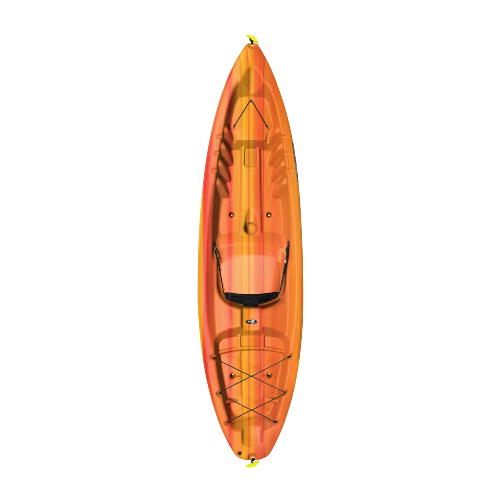 PELICAN - Rise 100X Recreational Kayak - Yellow - KVL10P805 - TOP
