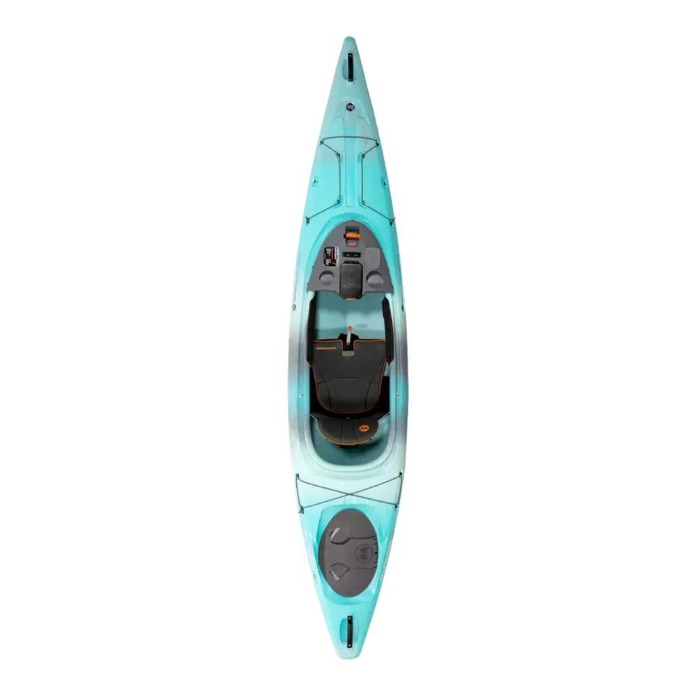 WILDERNESS SYSTEMS - Pungo 120 Recreational Kayak - Discontinued color/model - Blue - 9730509179 - TOP 