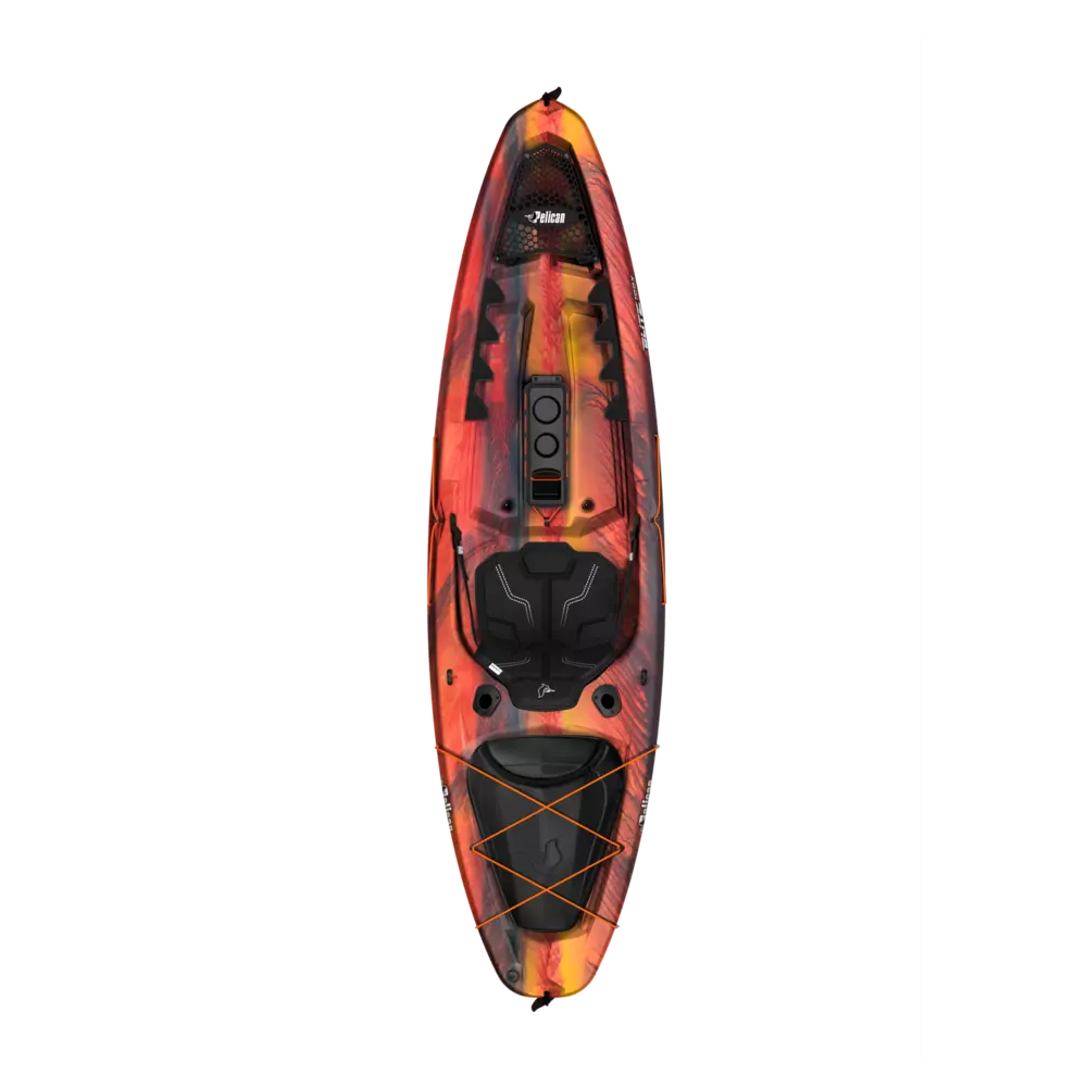 PELICAN - Blitz 100X EXO Fishing Kayak - Yellow - MBF10P400 - TOP