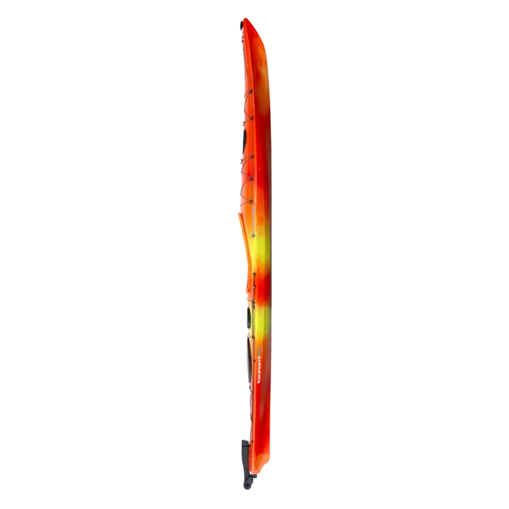 WILDERNESS SYSTEMS - Tsunami 165 Sit-Inside Touring Kayak - Orange - 9720667054 - SIDE