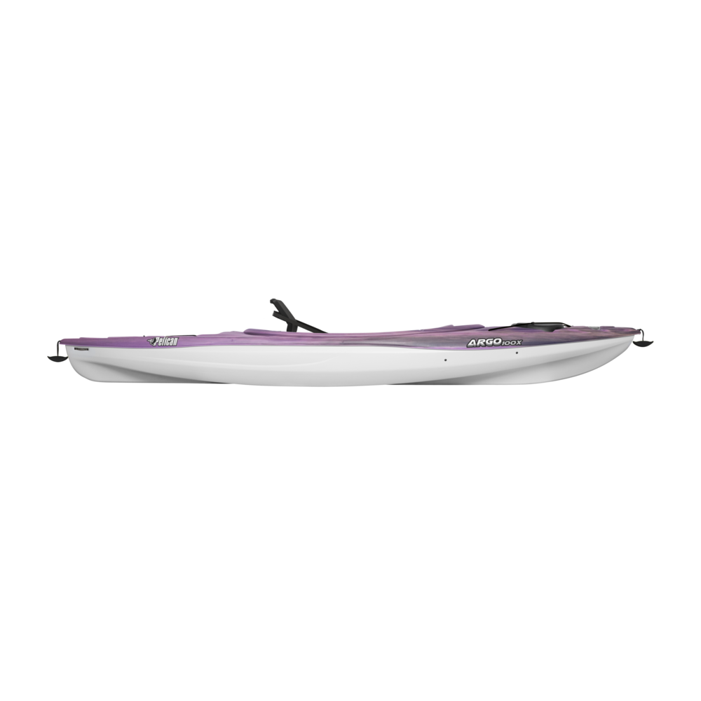 PELICAN - Argo 100X EXO Recreational Kayak - Purple - KFF10P105-00 - SIDE