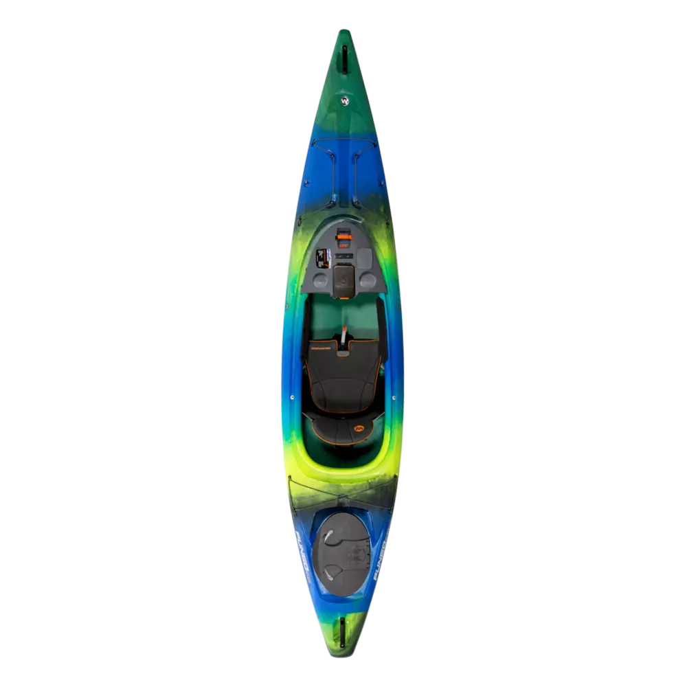 WILDERNESS SYSTEMS - Pungo 125 Recreational Kayak - Blue - 9731079142 - TOP