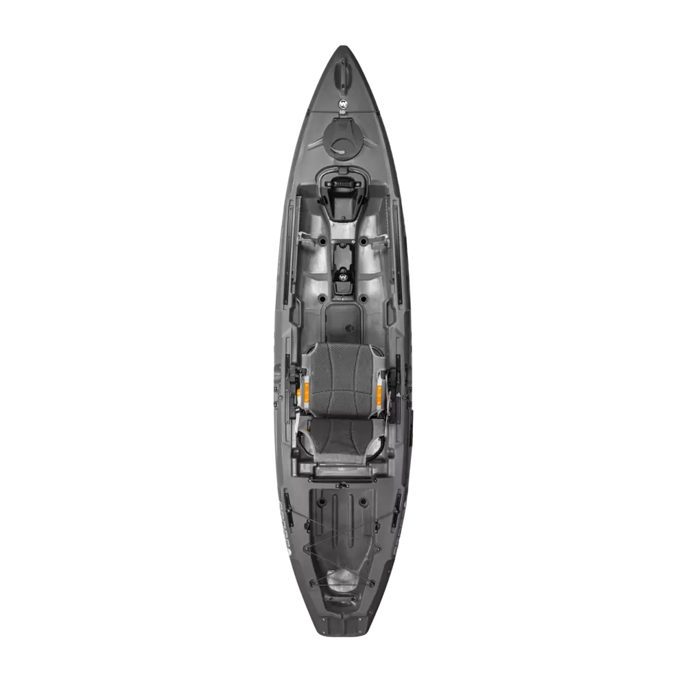 WILDERNESS SYSTEMS - Radar 115 Fishing Kayak - Grey - 9750857153 - TOP