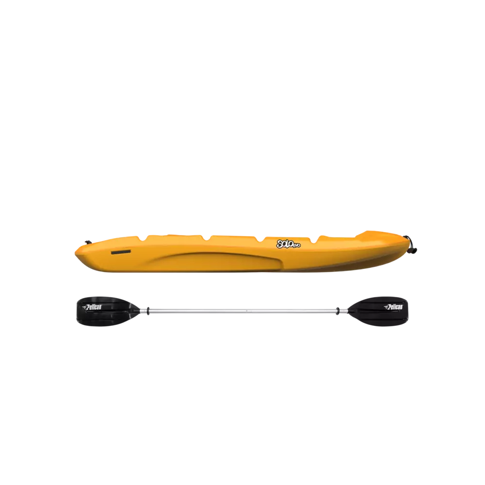 PELICAN - SOLO EVO Kids Kayak with Paddle - Orange - MJS06P405 - SIDE