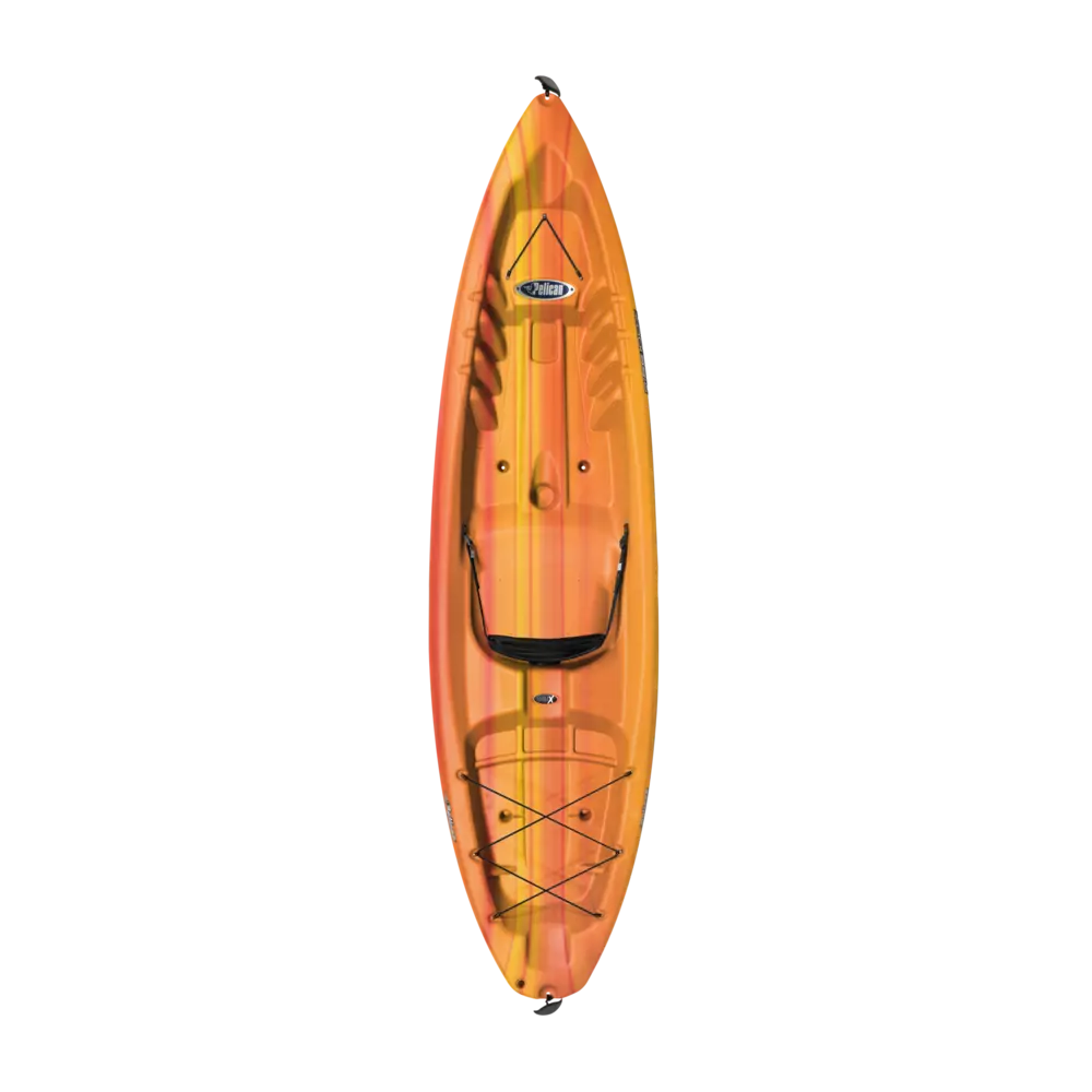 PELICAN - Rise 100X Recreational Kayak - Yellow - KVF10P503 - TOP