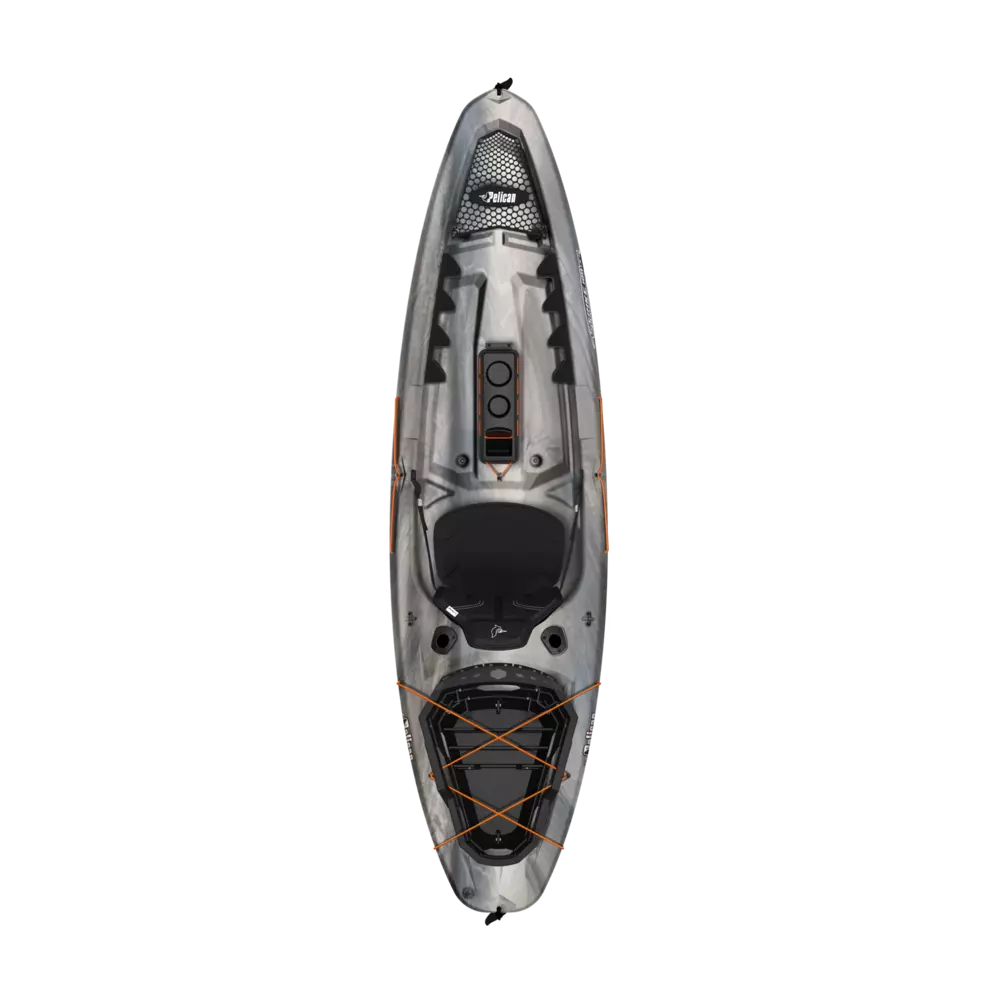 PELICAN - Strike 100NXT Fishing Kayak - Grey - MBL10P405 - TOP