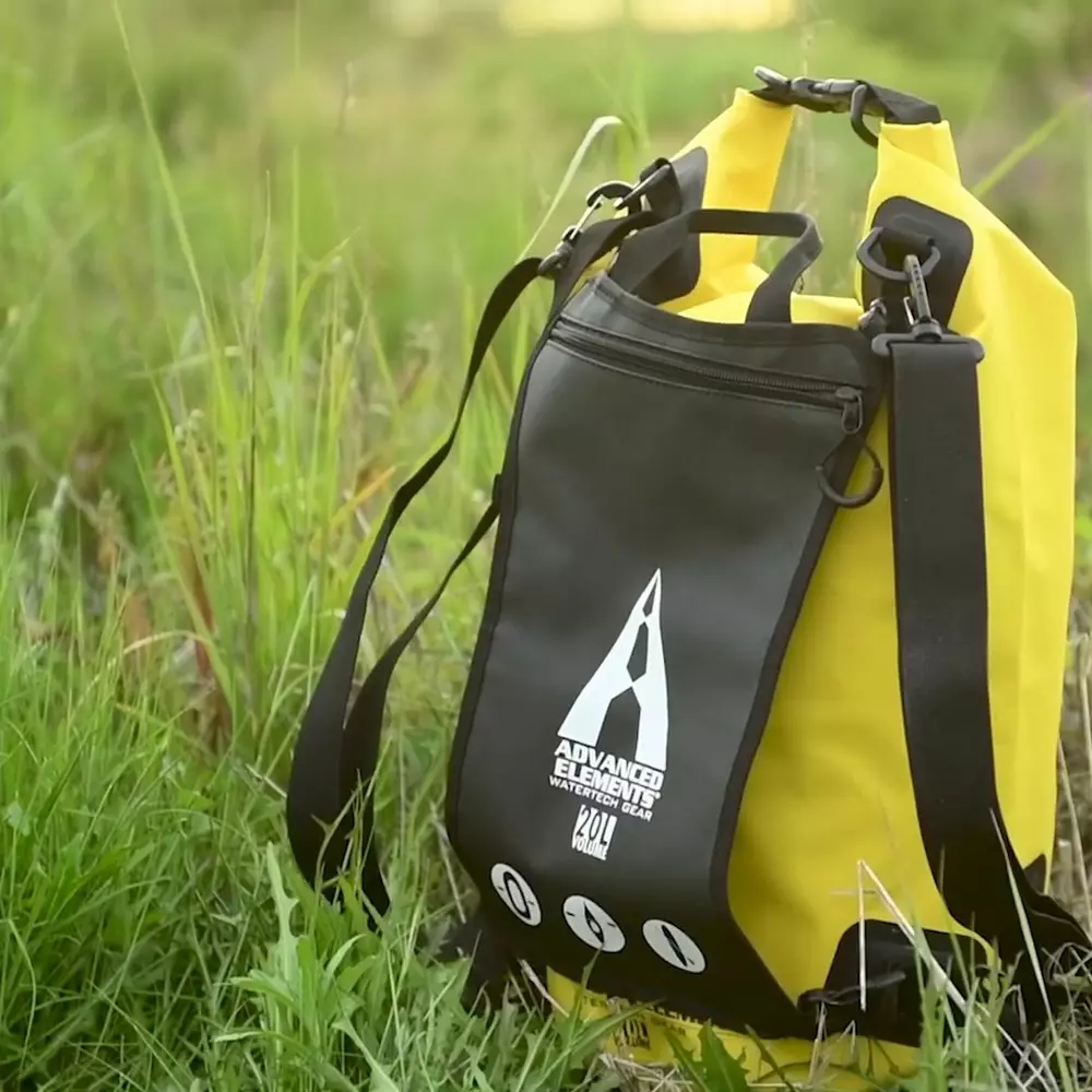 ADVANCED ELEMENTS - Sacs étanches avec ouverture à enroulement Stashpak – 20 L - Yellow - AE3507 - LIFE STYLE 1