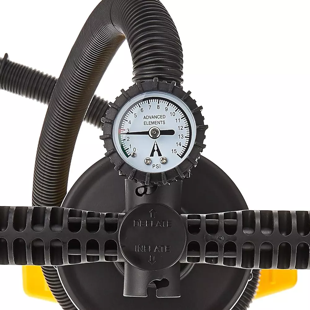 ADVANCED ELEMENTS - Double-Action Hand Pump for Low-Pressure Inflatables - Black - AE2011 - TOP