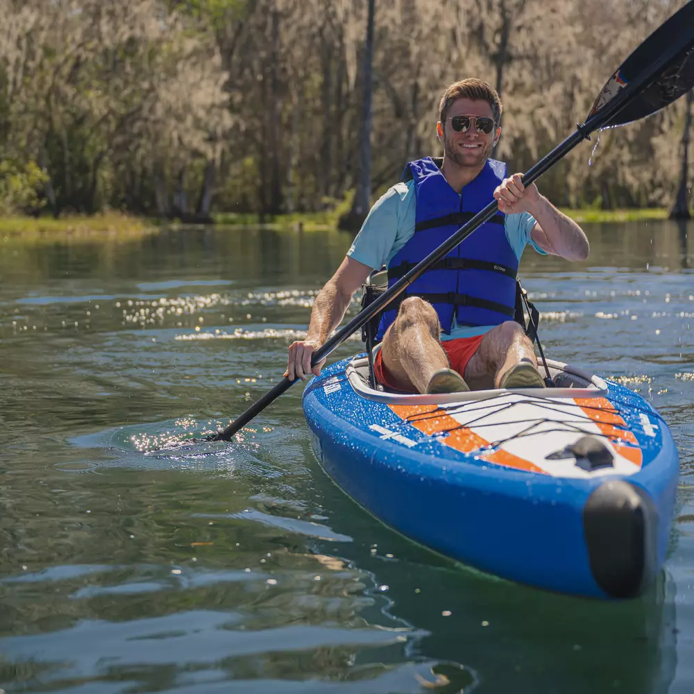 ADVANCED ELEMENTS - AirVolution™ Pro Recreational Kayak with Pump -  - AE3029-O - LIFE STYLE 2