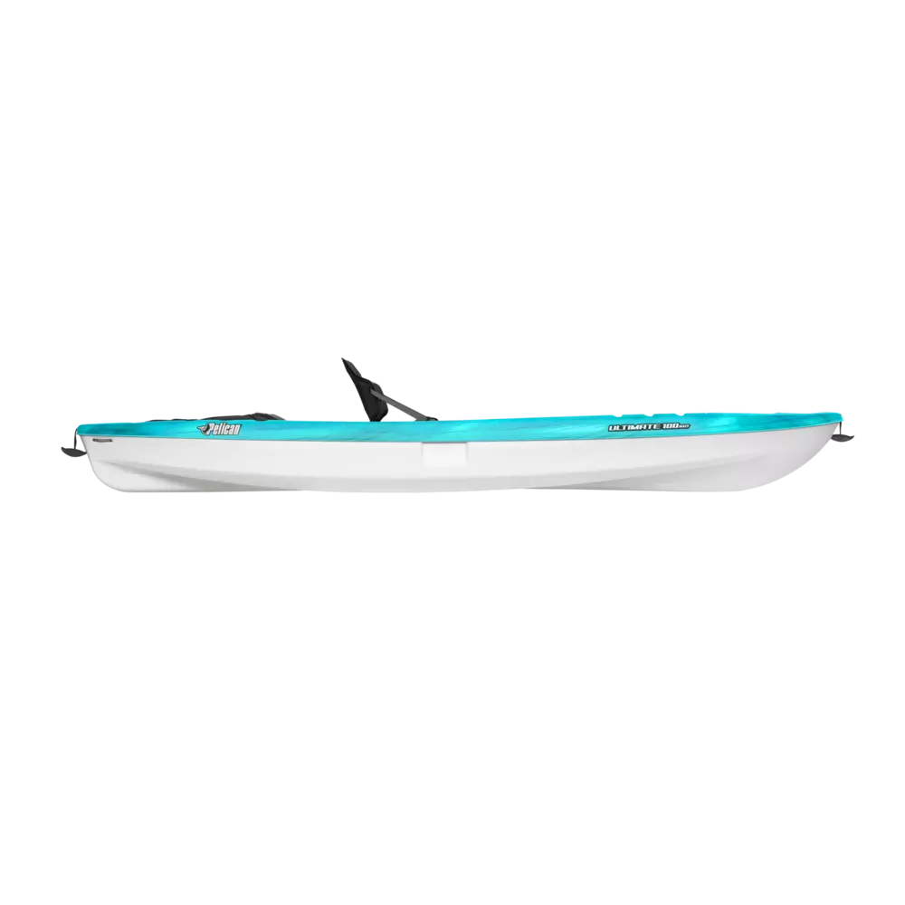 PELICAN - Ultimate 100NXT Recreational Kayak - White - KVL10P225 - SIDE
