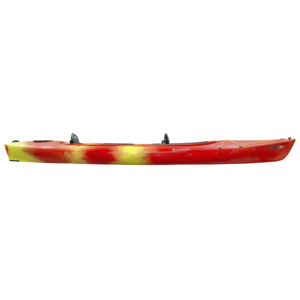 PERCEPTION - Cove 14.5 T Recreational Kayak - Red - 9331030042 - SIDE