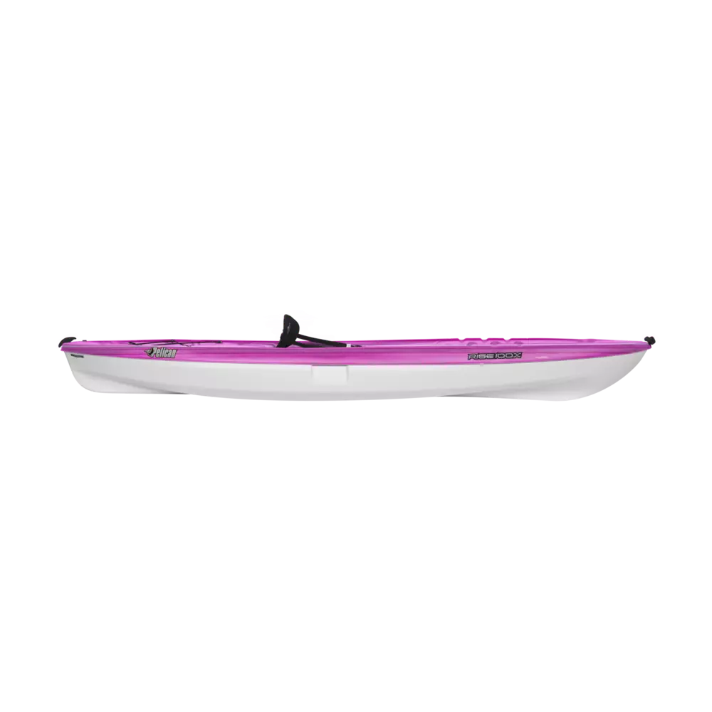 PELICAN - Rise 100X Recreational Kayak - Pink - KVL10P905 - SIDE