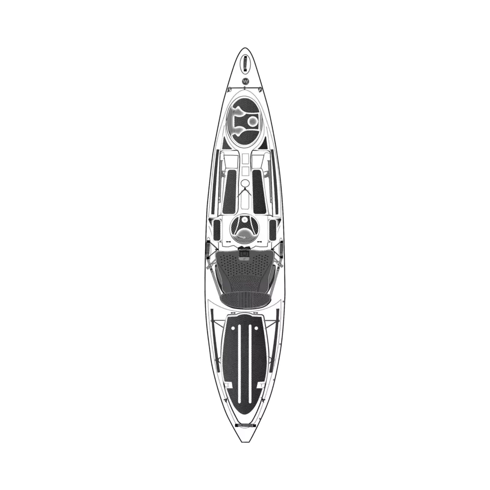 WILDERNESS SYSTEMS - Traction Pad Set Standard Grey - Atak 140 - Grey - 9800927 - TOP 