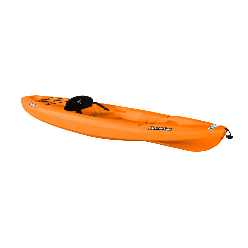 PELICAN - Boost 100 Recreational Kayak - Discontinued color/model - Orange - KOS10P101 - ISO 