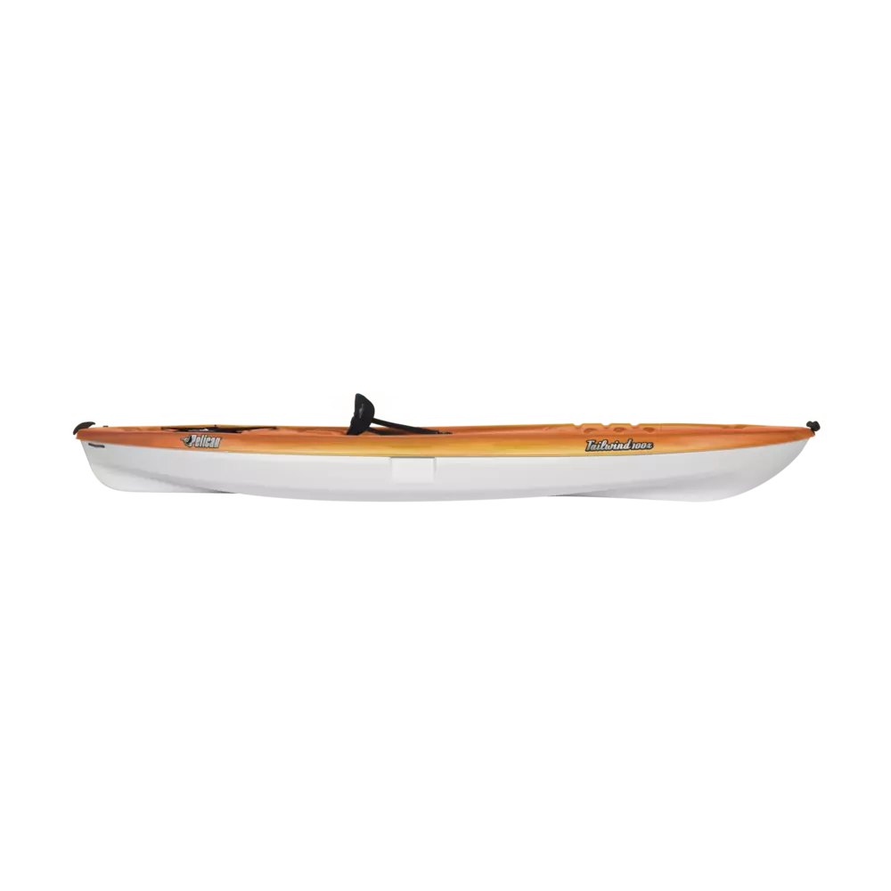 PELICAN - Tailwind 100X Recreational Kayak - Yellow - KVF10P203 - SIDE