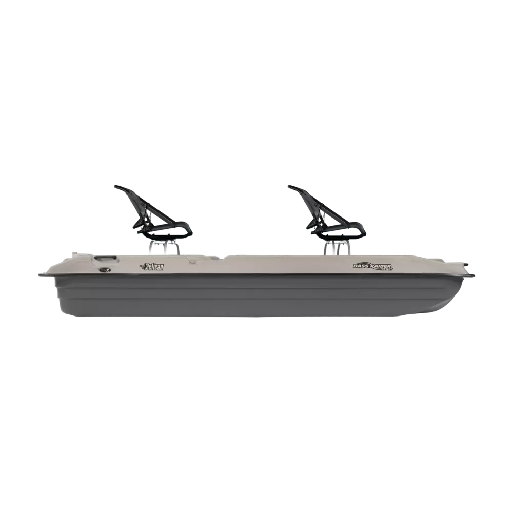 PELICAN - Bass Raider 10E NXT Fishing Boat - Grey - BBA10P401 - SIDE