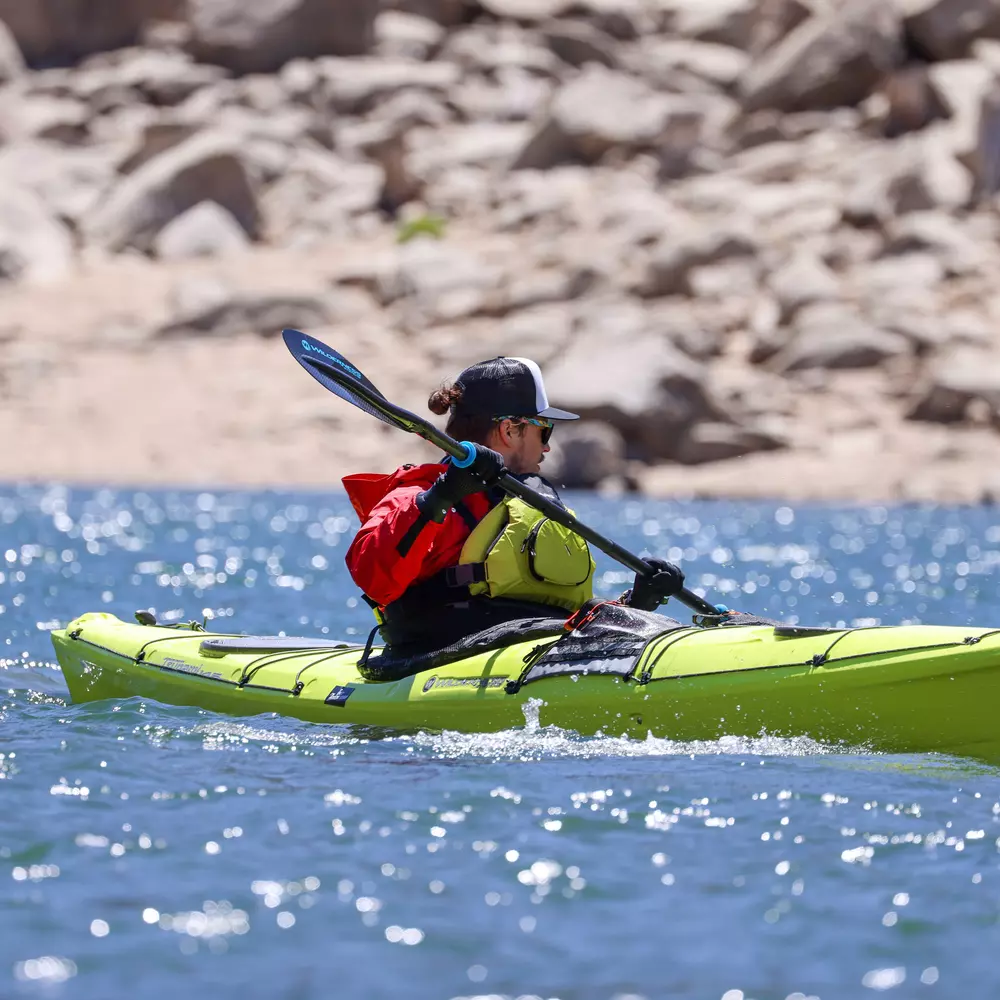 WILDERNESS SYSTEMS - Tsunami 145 Day Touring Kayak - Discontinued color/model - Yellow - 9720458180 - LIFE STYLE 1