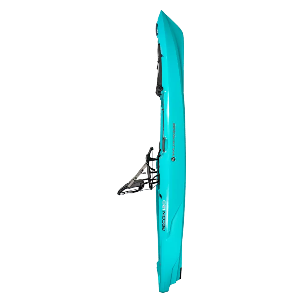 WILDERNESS SYSTEMS - Kayak de pêche Recon 120 - Modèle ou couleur discontinué - Aqua - 9751100192 - SIDE