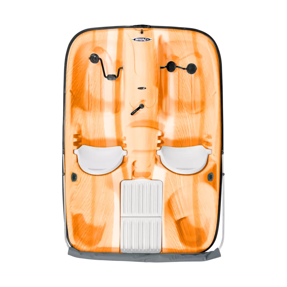 PELICAN - Monaco DLX Angler Pedal Boat - Orange - HHF25P303 - TOP