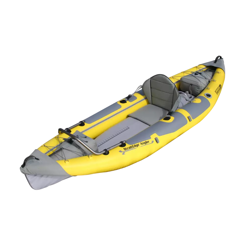 ADVANCED ELEMENTS - StraitEdge™ Angler Fishing Kayak Without Pump - Yellow - AE1006-ANG - ISO