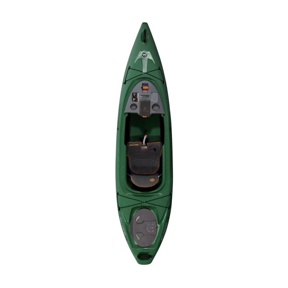 WILDERNESS SYSTEMS - Pungo 105 Recreational Kayak - Green - 9731069201 - TOP