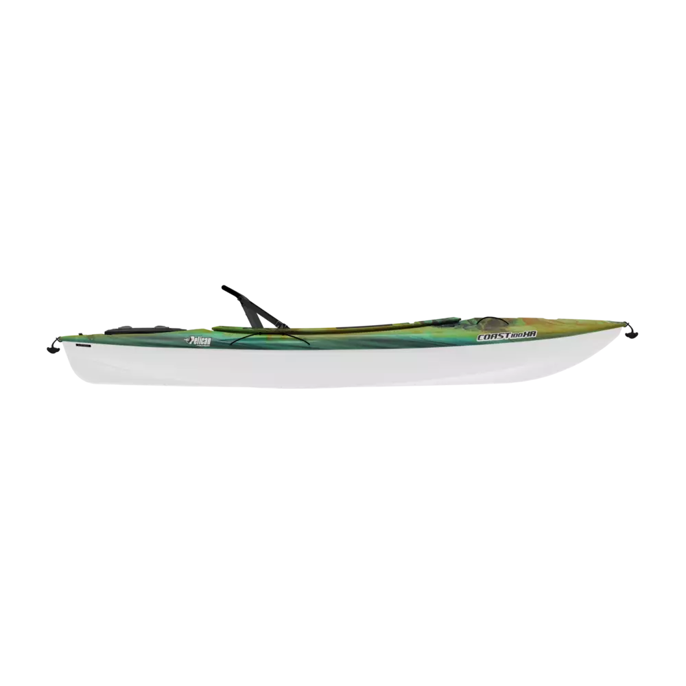PELICAN - Coast 100XR Sit-in Recreational Kayak - Brown - MDP10P600 - SIDE