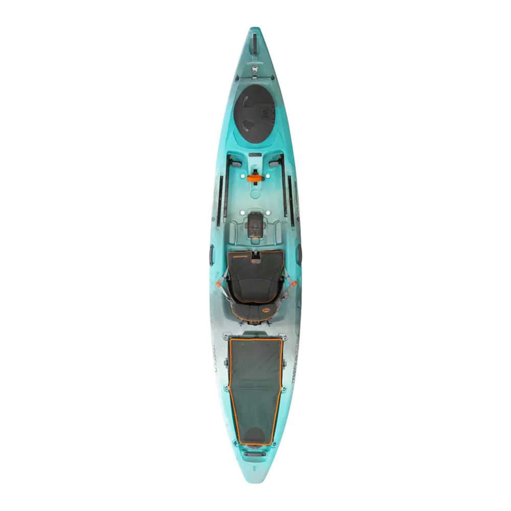 WILDERNESS SYSTEMS - Tarpon 120 Fishing Kayak - Discontinued color/model - Blue - 9750210179 - TOP
