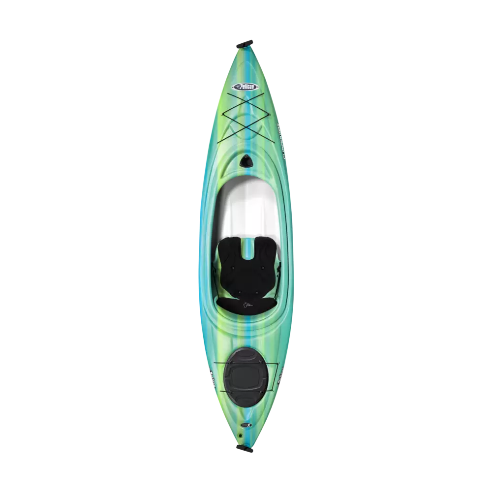PELICAN - Clipper 100X Recreational Kayak - Blue - KXF10P103 - TOP