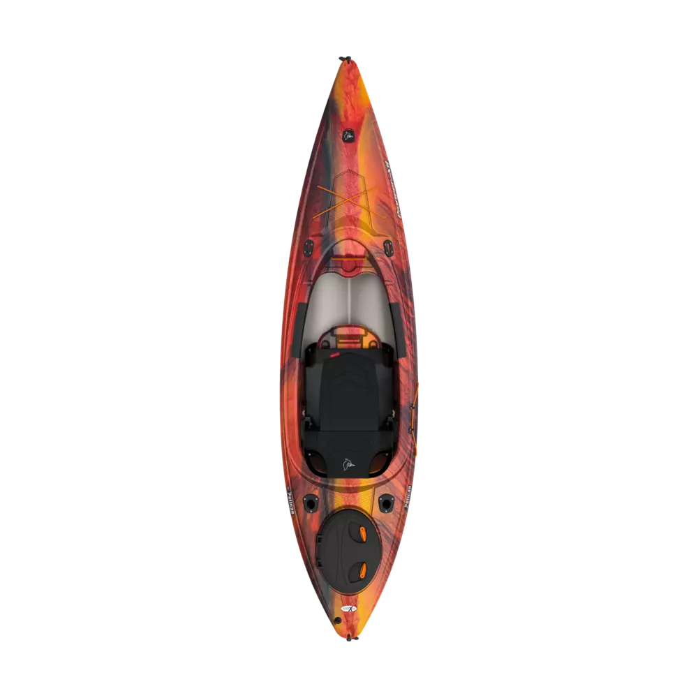 PELICAN - Pioneer 100XR Recreational Kayak - Yellow - MDP10P202 - TOP