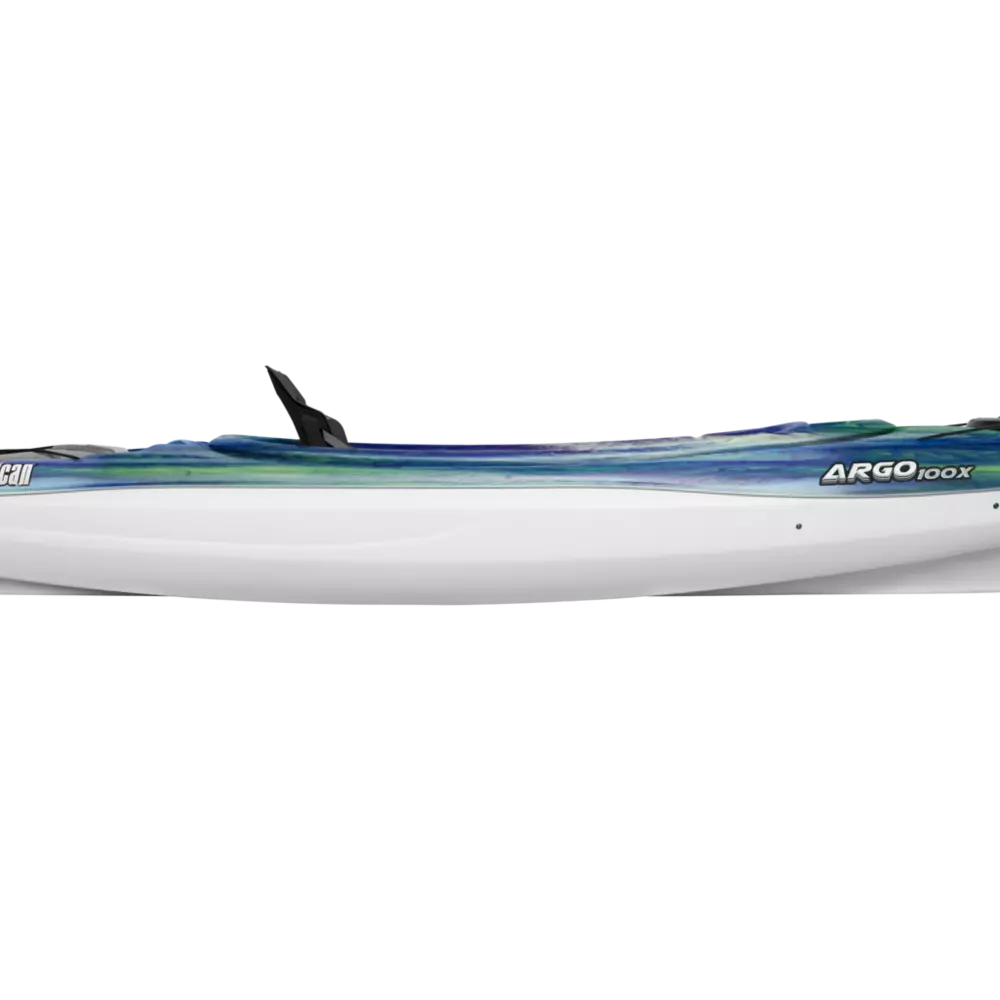 PELICAN - Argo 100X EXO Recreational Kayak - Green - KFF10P203-00 - SIDE