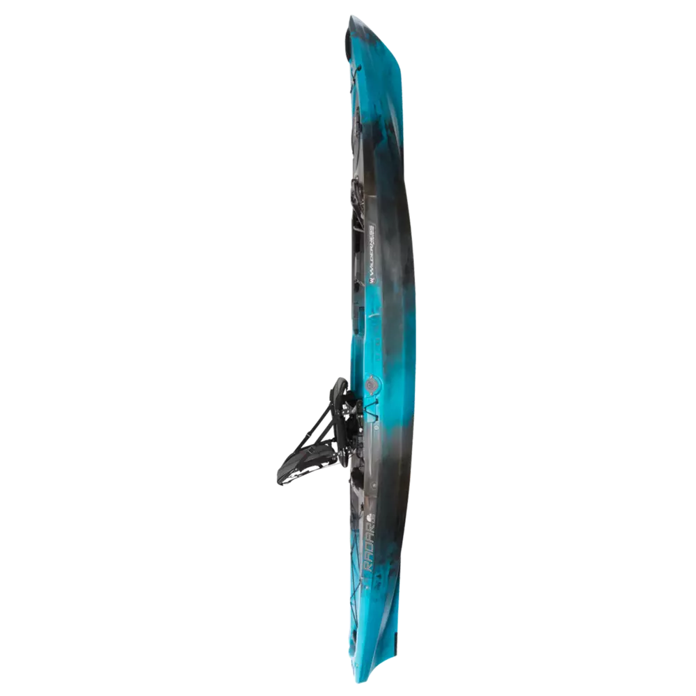 WILDERNESS SYSTEMS - Radar 135 Fishing Kayak - Blue - 9750907110 - SIDE