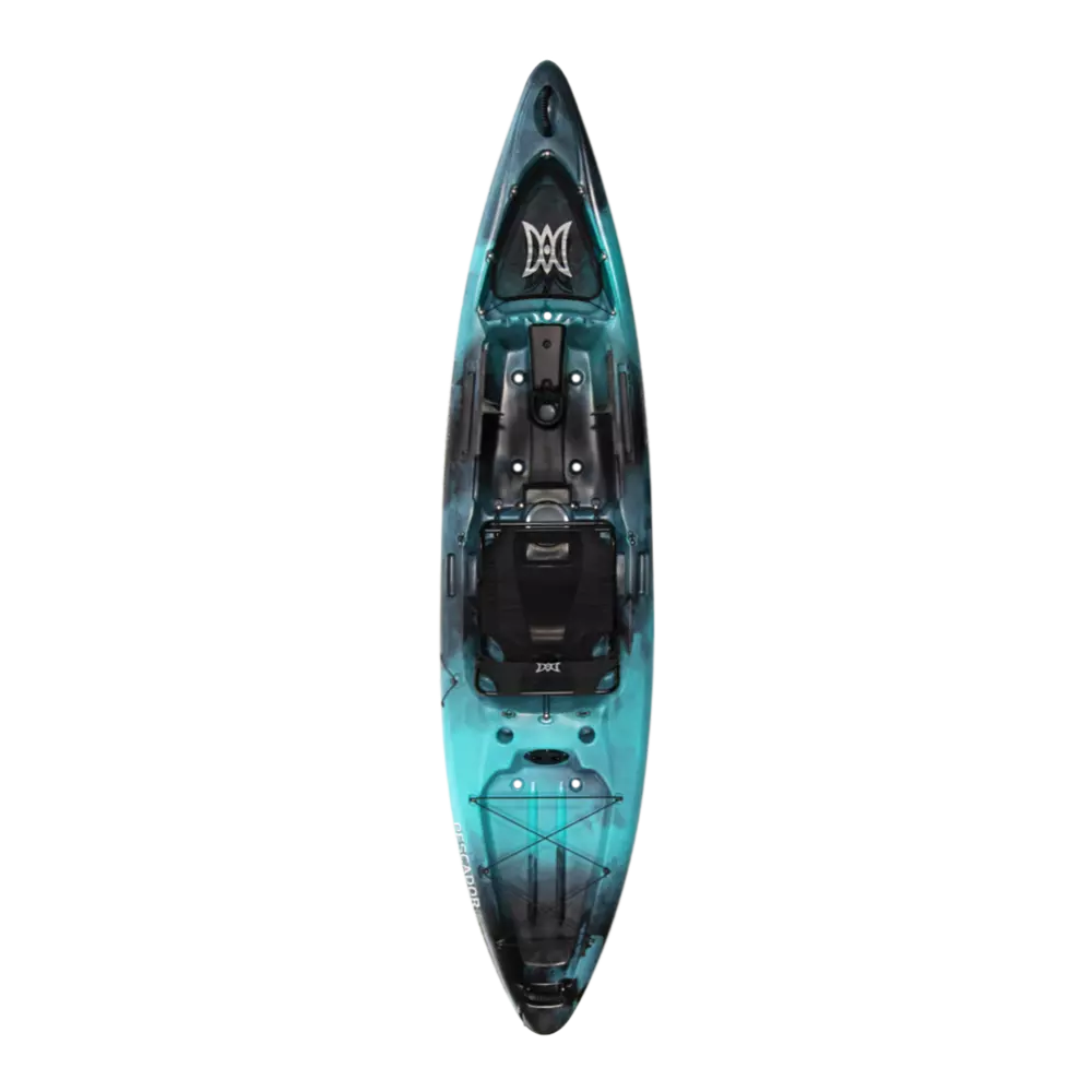PERCEPTION - Pescador Pro 12.0 Fishing Kayak - Aqua - 9350686178 - TOP