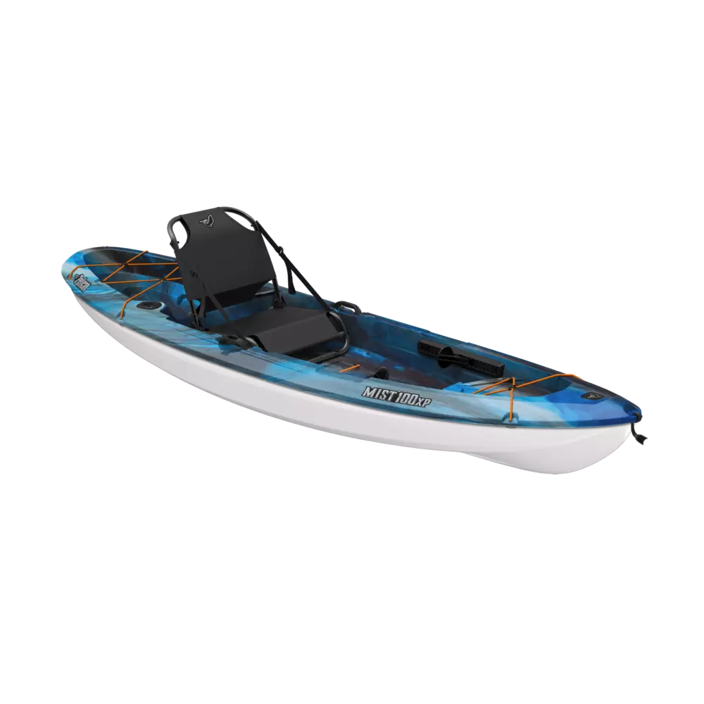 PELICAN - Mist 100XP Angler kayak with Paddle - Grey - MGF10P102-00 - ISO