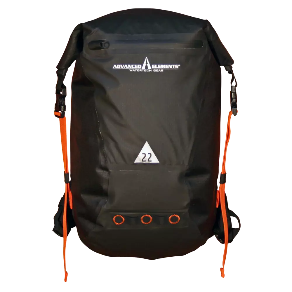 ADVANCED ELEMENTS - Blast22™ Rolltop Pack - Black - AE3509 - ISO 