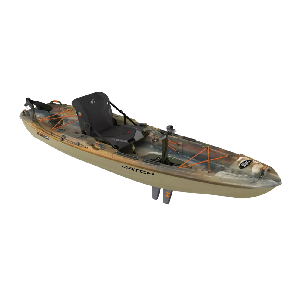 PELICAN - Catch 110HDII Fishing Kayak - Grey - KRP11P104-00 - ISO 