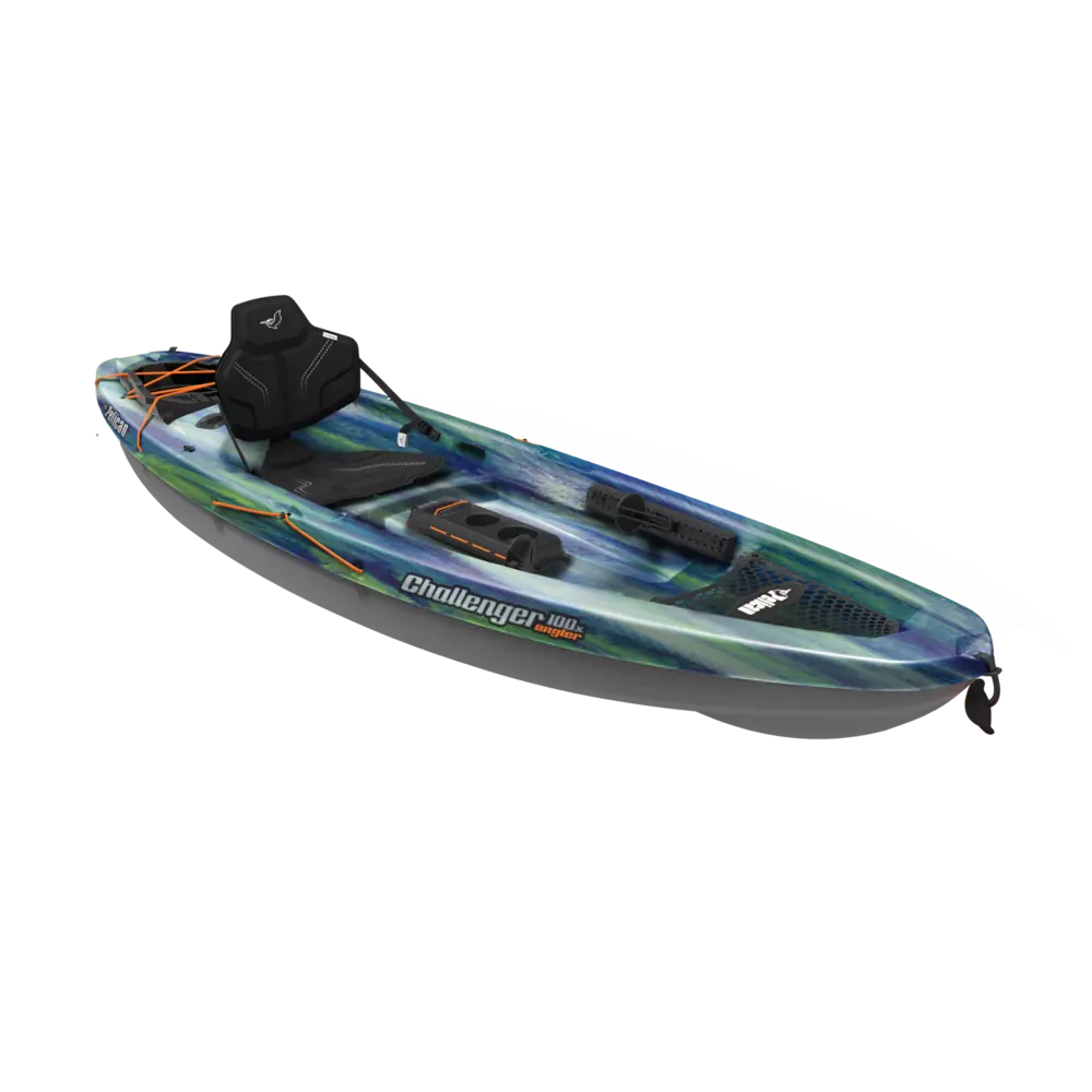 PELICAN - Challenger 100X Angler Fishing Kayak - Green - MBF10P303 - ISO