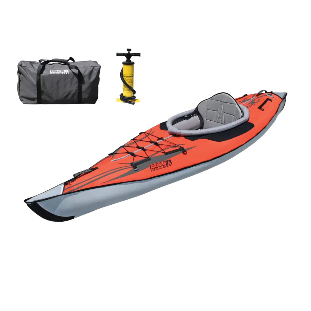 ADVANCED ELEMENTS - AdvancedFrame™ Kayak with Pump - Red - AE1012-R-P - ISO 