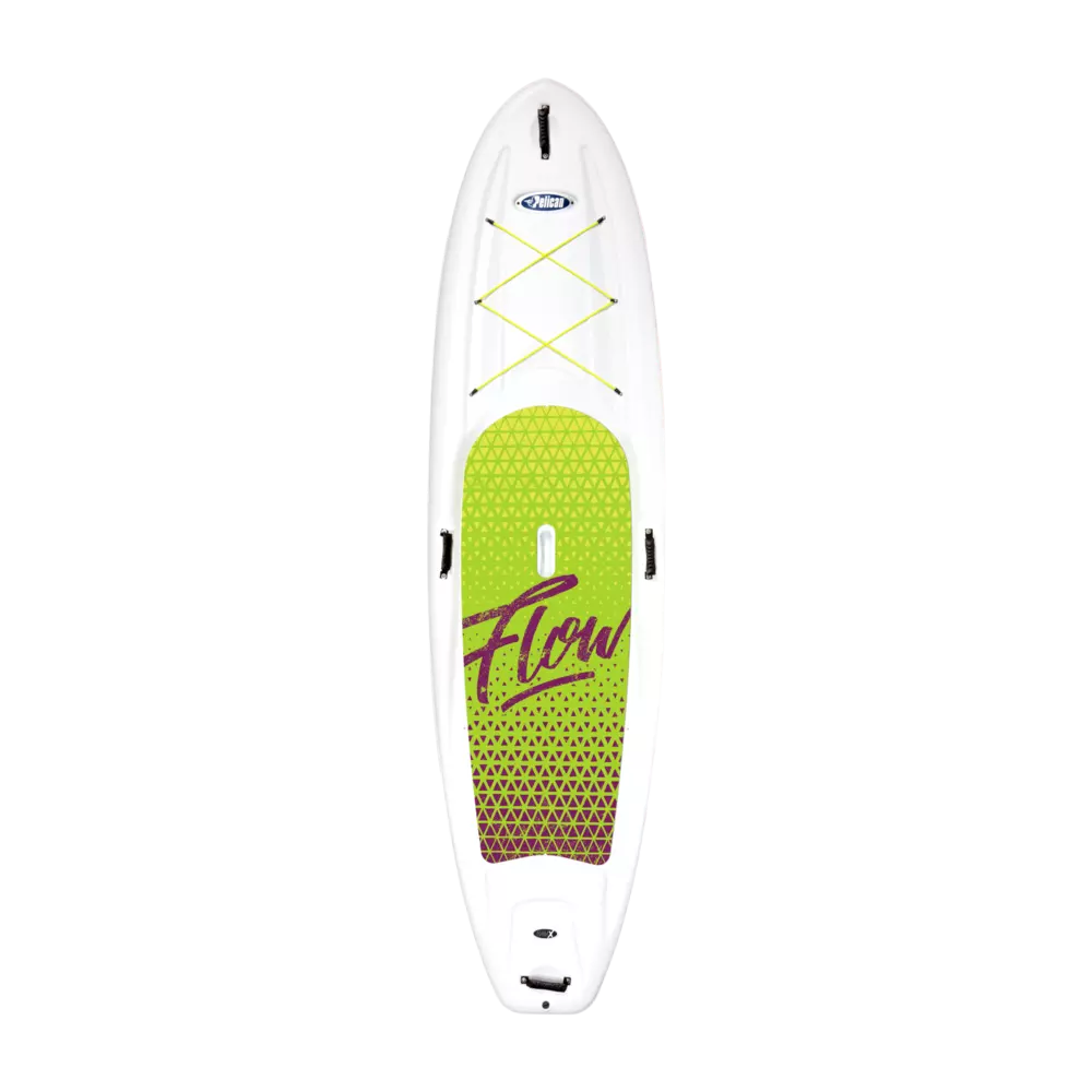 PELICAN - Flow 106 Recreational Paddle Board - White - FAA10P109-00 - TOP