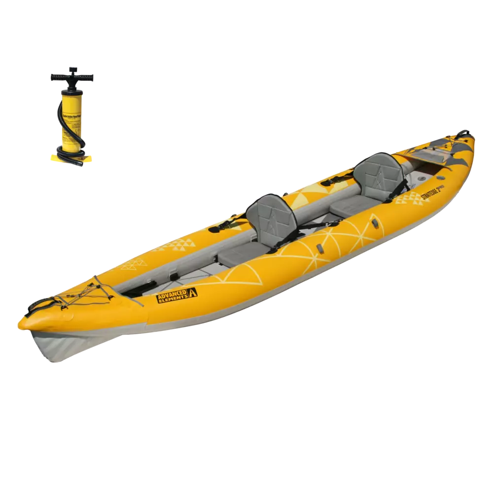 ADVANCED ELEMENTS - StraitEdge2™ Pro Kayak with Pump - Yellow - AE3027-Y-P - ISO