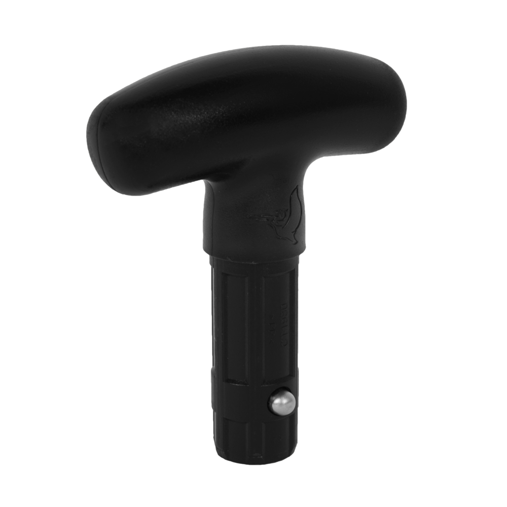 PELICAN - T-Curved Ergo Paddle Handle - Black - PS1980 - ISO
