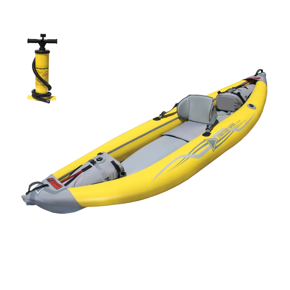 ADVANCED ELEMENTS - StraitEdge™ Crossover Kayak with Pump - Yellow - AE1006-Y-P - ISO 