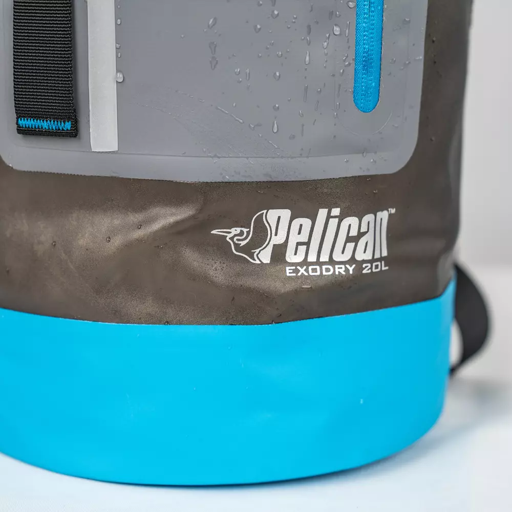 PELICAN - Exodry 20L Waterproof Dry Bag - Reflective - Grey - PS3242 - SIDE